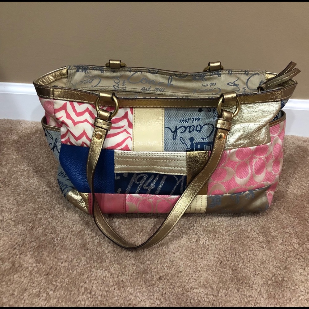 Coach Patchwork Purse - image 2